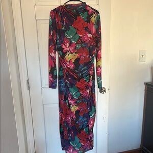 Floral Long Sleeve Dress